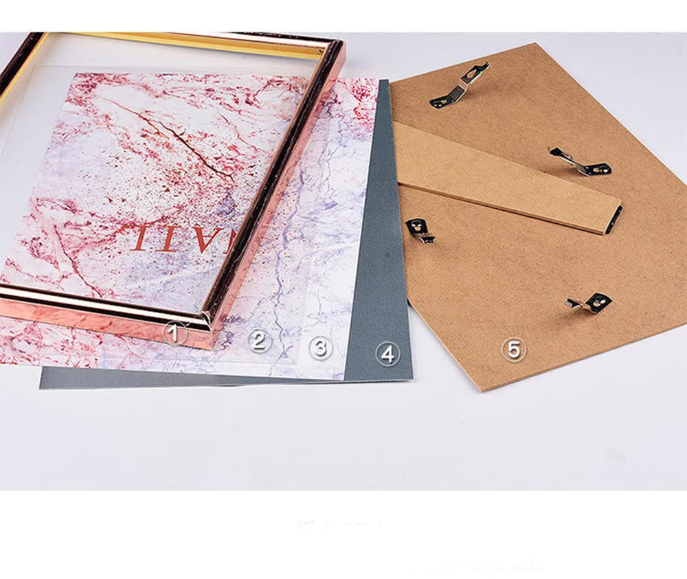 Демонстрация накладных ногтей из розового золота мраморный дизайн демонстрация