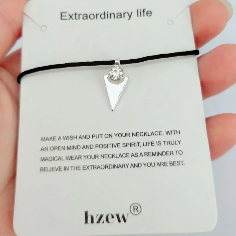 Ожерелье с подвеской золотистого и серебристого цвета hzew | Украшения аксессуары