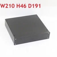 dac aluminum chassis power amplifier supply diy case w210 h46 l191 amp rear preamp housing audio decoder cabinet headphone shell