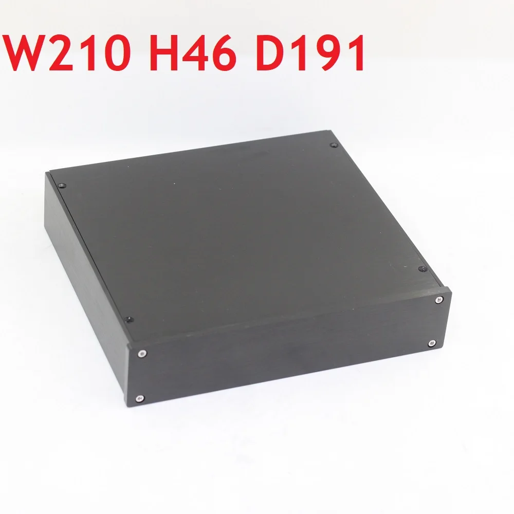 Чехол для усилителя 2204 DAC алюминиевый корпус источник питания DIY чехол размер W210