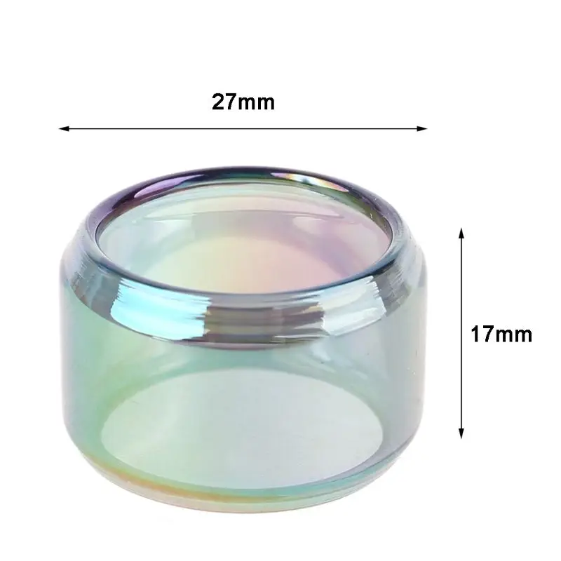 Rainbow Color Pyrex Glass Tube Fatboy Version Tank for Manta MTL RTA | Электроника