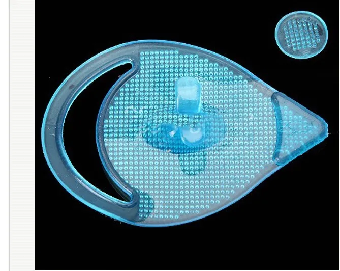 Супер мягкая и приятная на ощупь ткань Силиконовая Массажная кисть чистой