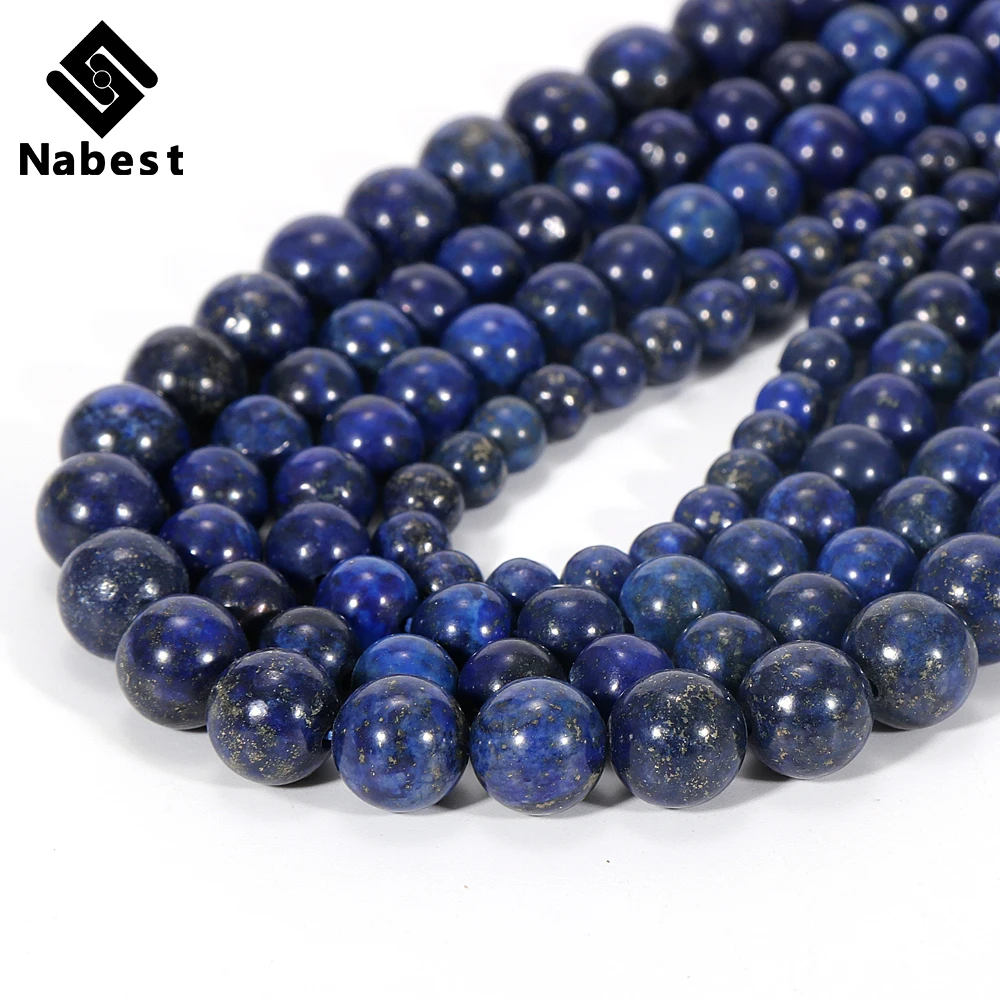 

4/6/8/10/12mm Natural Lapis Lazuli Round Loose Beads Top Grape Natural Stone Beads For DIY Jewelry Necklace Bracelet Making