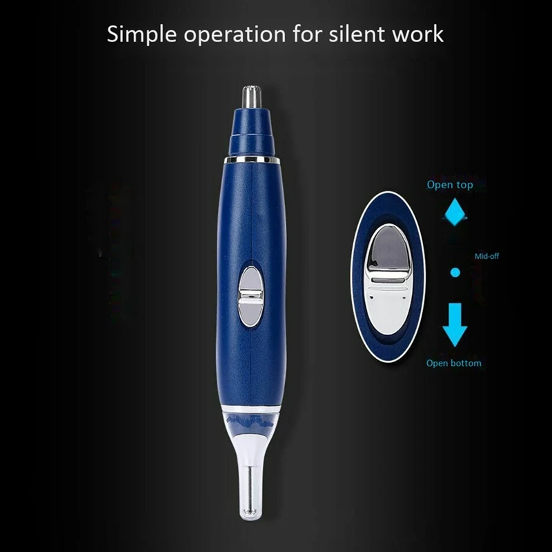 Nose Ear Hair Trimmer Face Neck Eyebrow Shaver Clipper Groomer Cleaner Unisex Multifunction | Бытовая техника