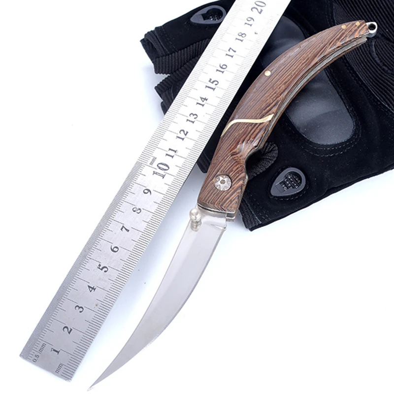 Karambit итальянский стилет мафия Тактический Складной нож 440C зеркальное лезвие