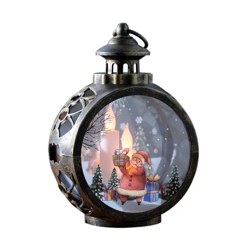 

Рождественское украшение для магазина, окна, дерева, подвесной креативный домашний фонарь, Светодиодная свеча, светильник Чи, ручная лампа, ...