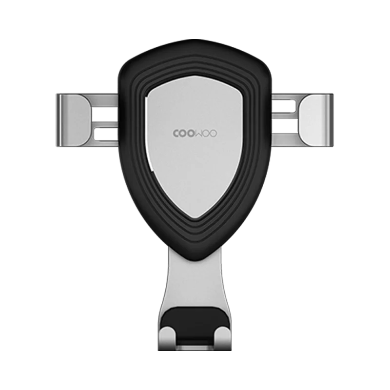 Silver Автомобильный держатель для телефона Xiaomi Coowoo с датчиком силы тяжести, универсальный держатель для телефона 4,7-6,0 дюймов, поддержка смартфона - Color: Silver