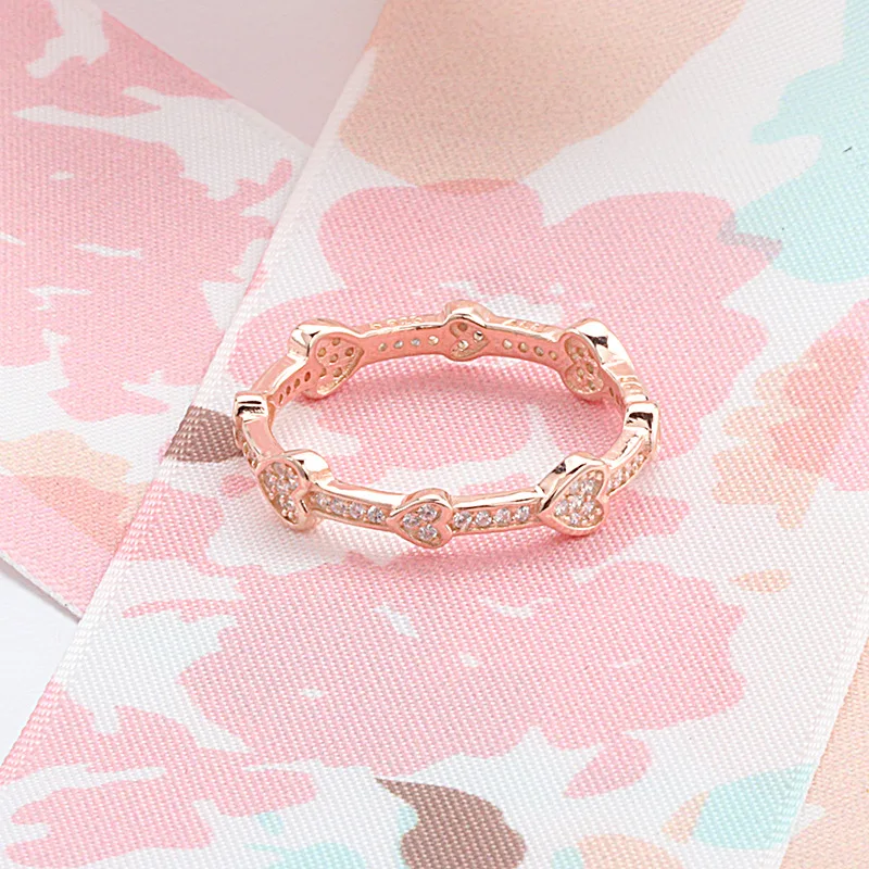 Женское Обручальное кольцо из серебра 925 пробы с розой|Кольца| |