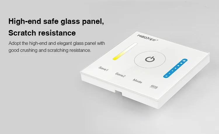 Mi светильник, умный светодиодный контроллер сенсорной панели для RGB RGBW RGB+ CCT/двойной белый/одноцветный светодиодный светильник ing