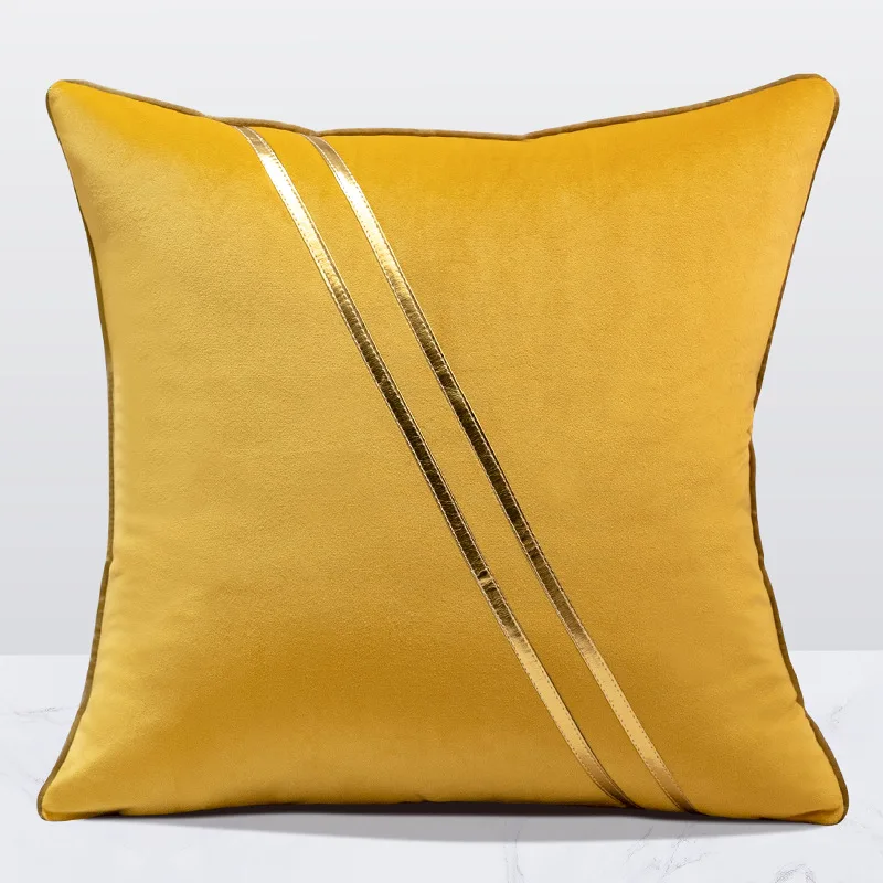 Бархатный Чехол для подушки 45x45 см роскошный декоративный чехол дивана