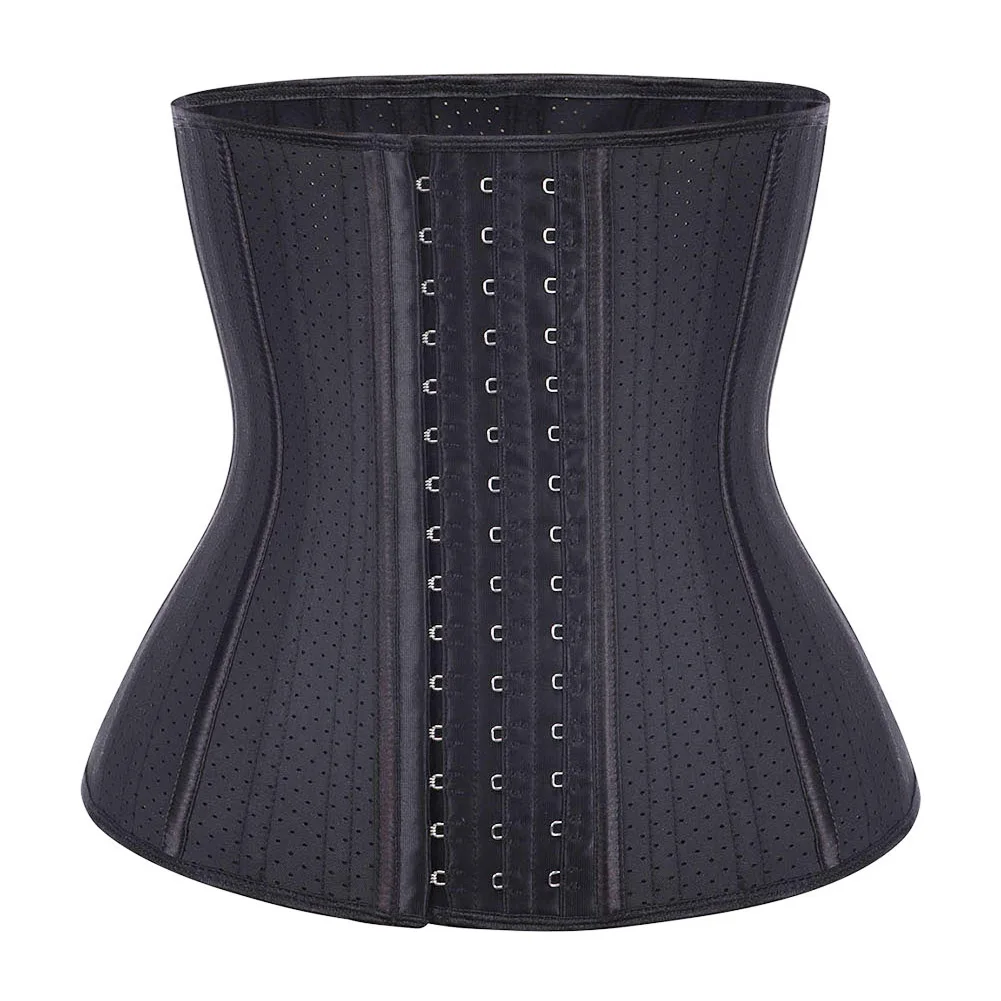 

Wholesale Big Size Latex 25 Steel Bone Custom Logo Waist Trainer Tummy Control High Waisted Shaper