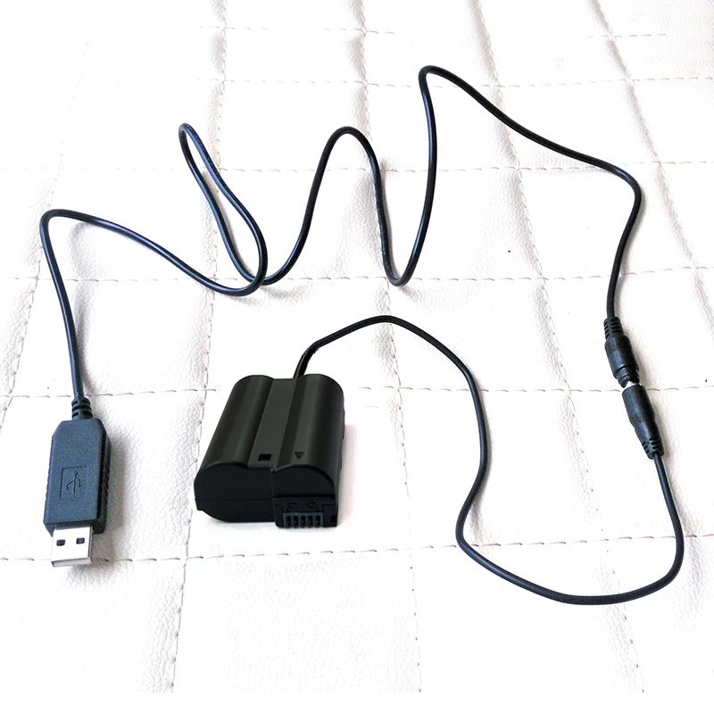 USB + искусственная батарея для фотоаппарата Nikon Z6 Z7 беззеркальная D850 D810 D750 D610 D7500
