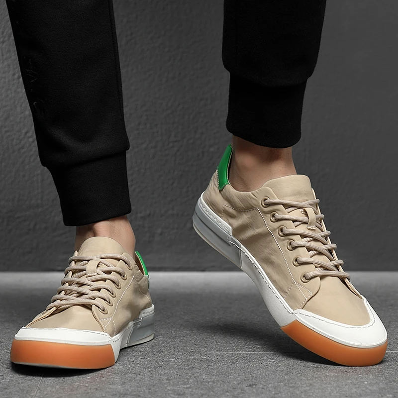 

Men Casual Shoes Leather Shoes Casual Men Sneakers Fashion Light Breathable Zapatos Casuales Para Hombre De Cuero Summer