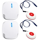 JINGLE BELLS, кнопка экстренного вызова, передатчик больницы для клиники, беспроводной пейджер для домашнего использования для пациентов, лечебных и медицинских работников