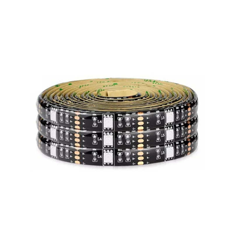 5V USB Мощность светодиодный ТВ полосы светильник MINI24K RGB 5050 SMD 30 s/m Настольный