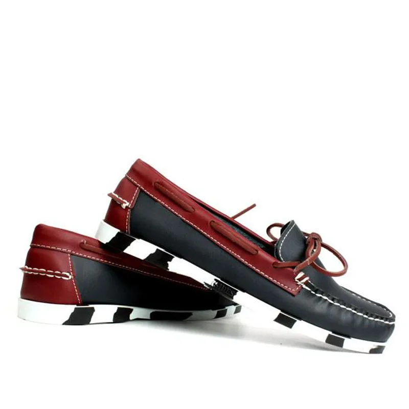 Классические топ-сайдеры Docksides из натуральной кожи для мужчин и женщин Мужские