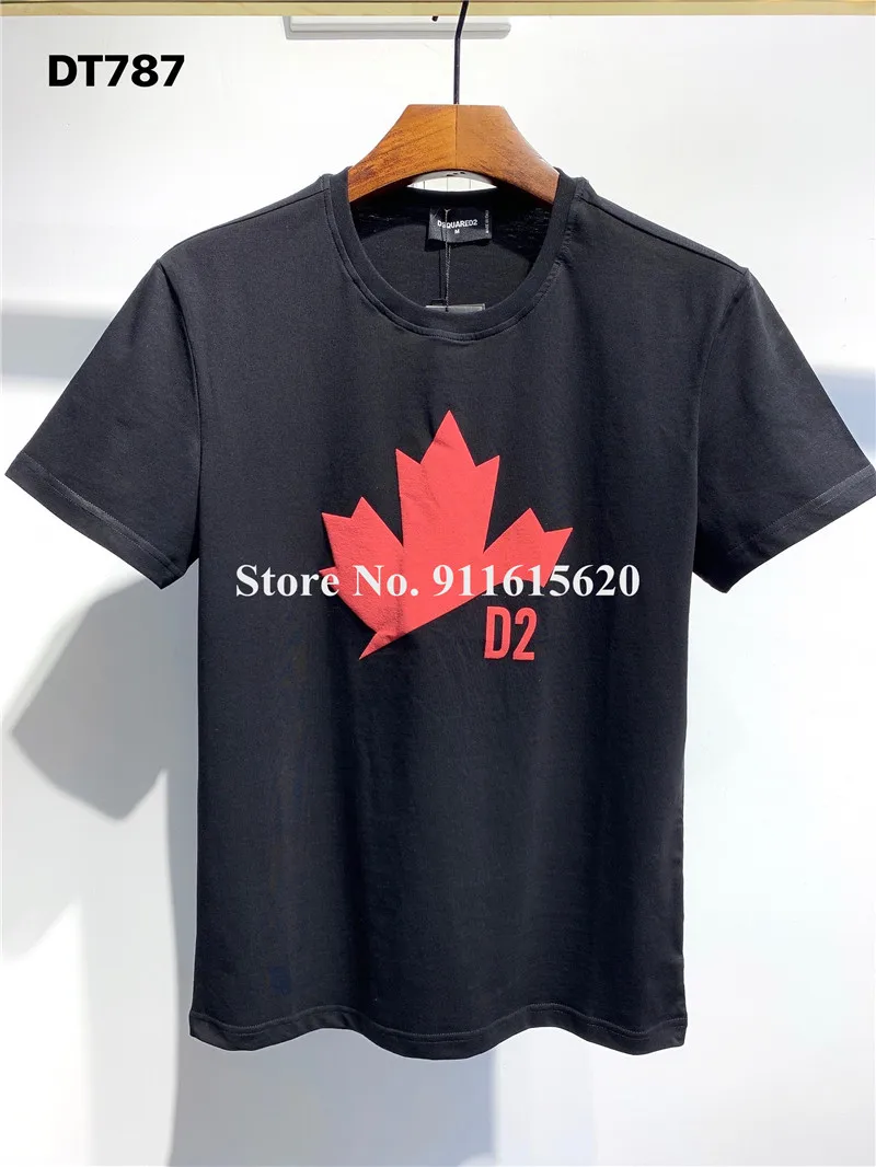 

Dsquared2 T-Shirt D2 Men Women Print Tees Dsq2 Short Sleeve DT787