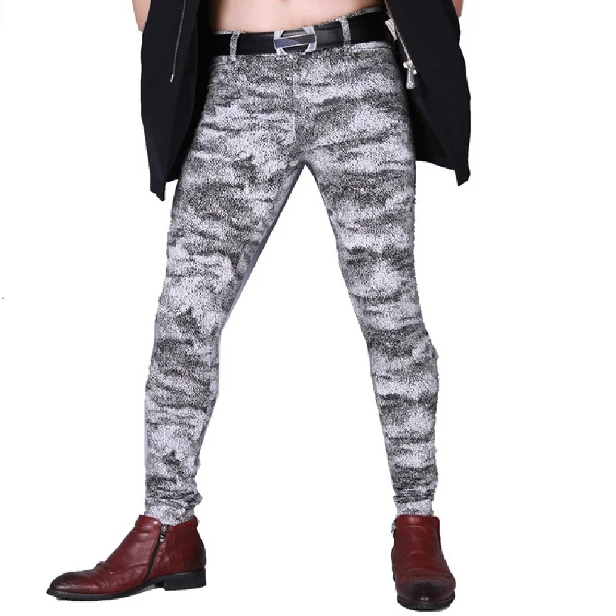 High Elastic Leg Pants