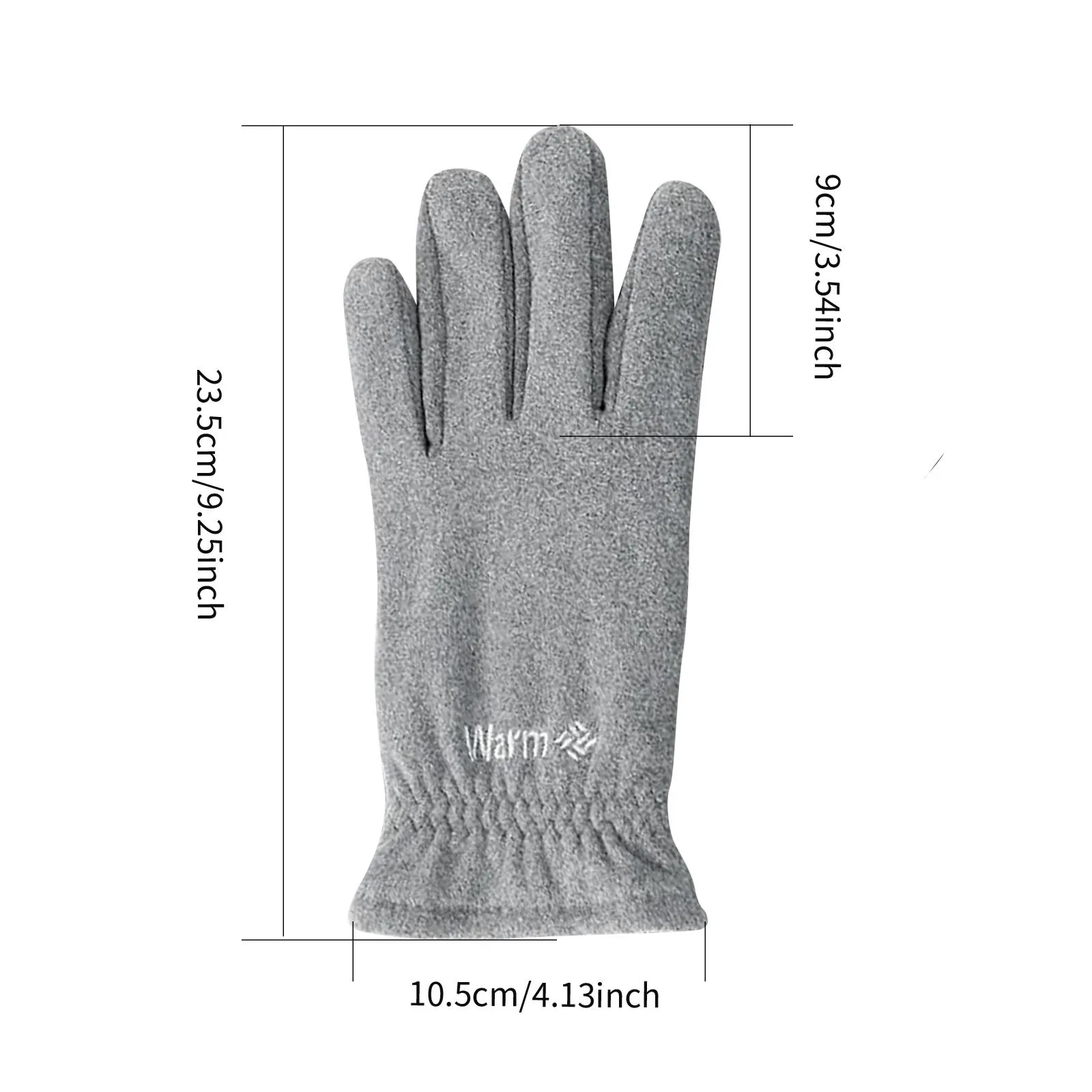 

Waterproof Non-slip Fashionable And Warm Ski Gloves Cold Waterproof Non-slip Warm