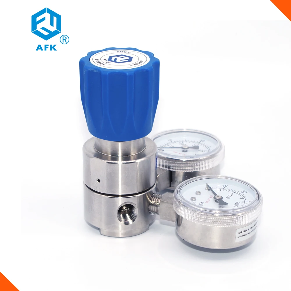 200bar High Pressure Nitrogen Argon Oxygen Gas Stainless Steel Regulator AFK R11 | Инструменты