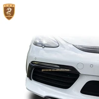 for porsche 718 boxster headlight lamp eyebrow decorative cover carbon fiber headlight covers car styling