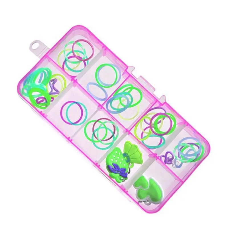 Прозрачный переносной чехол съемная акриловая шкатулка для ювелирных изделий