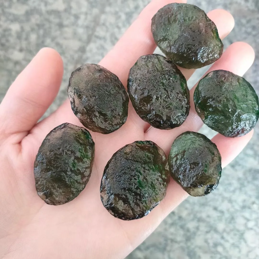 6 26 г натуральный чешский метеоритный ударопрочный камень Moldavite Хрустальный
