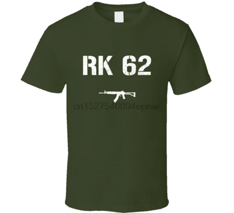 

Military Distressed T Rk 62 Rifle Shirt