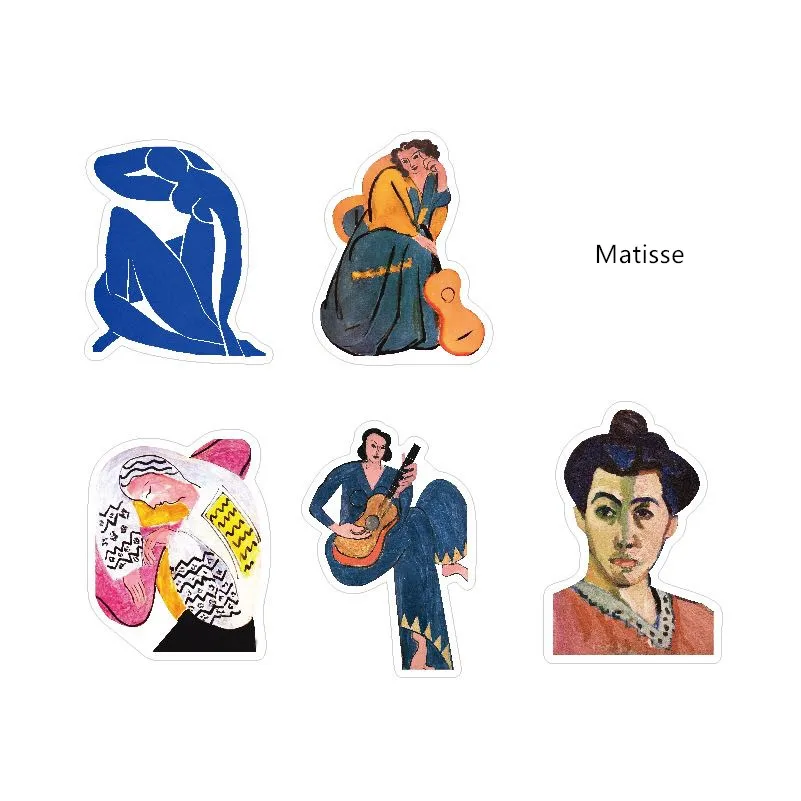 Чехол-наклейка с абстрактным рисунком Матисса чехол для тележки ноутбука