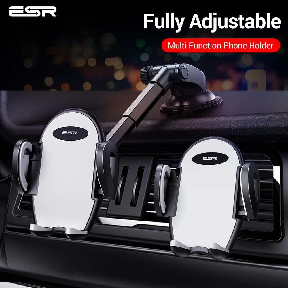 Автомобильный держатель для телефона ESR полностью регулируемый гибкий 360