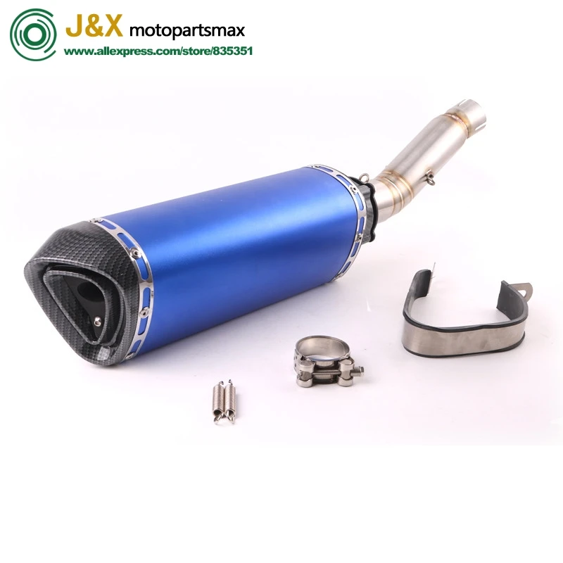 

Motorcycle Exhaust full system middle pipe + Muffler for HONDA CBR500 CBR400 CBR500R 2013-2015 CB400 CB500X 2013-2016 Slip On