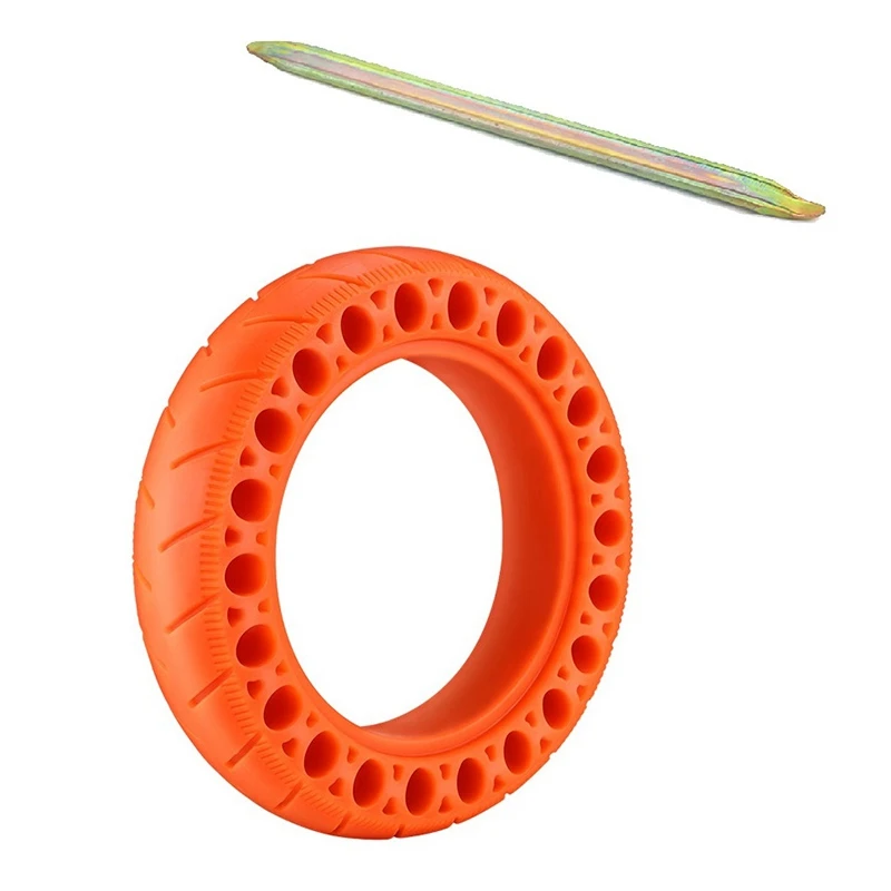 

Electric Scooter 9.5 Inch Honeycomb Rubber Solid Tire Tyre Hollow Shock Absorber Tires for Xiaomi M365