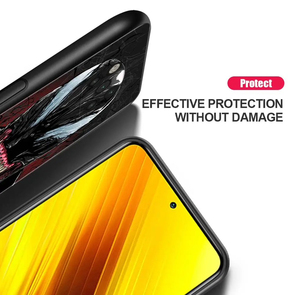 Чехол для телефона Xiaomi Poco X3 NFC F3 GT M4 M3 Pro 5G Note 10 Civi 9T 11T 11 10T Lite чехол Marvel Человек-паук и