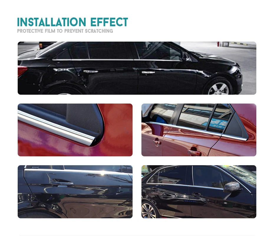 15 м стайлинг автомобиля молдинговая отделка автомобильная наклейка ручка края