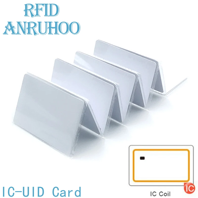 

5/10PCS RFID IC-UID Card 0 Sector Rewritable Tag Clone Copy Badge ISO14443 13.56Mhz Keychain NFC Smart Chip Change 1K S50 Token