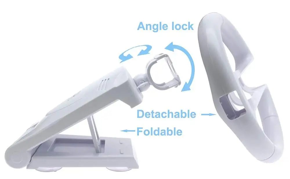 Контроллер для консоли Nintendo Wii гоночный игровой контроллер на руль консоль с