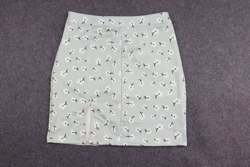 Женская юбка с завышенной талией облегающая короткая в Корейском стиле