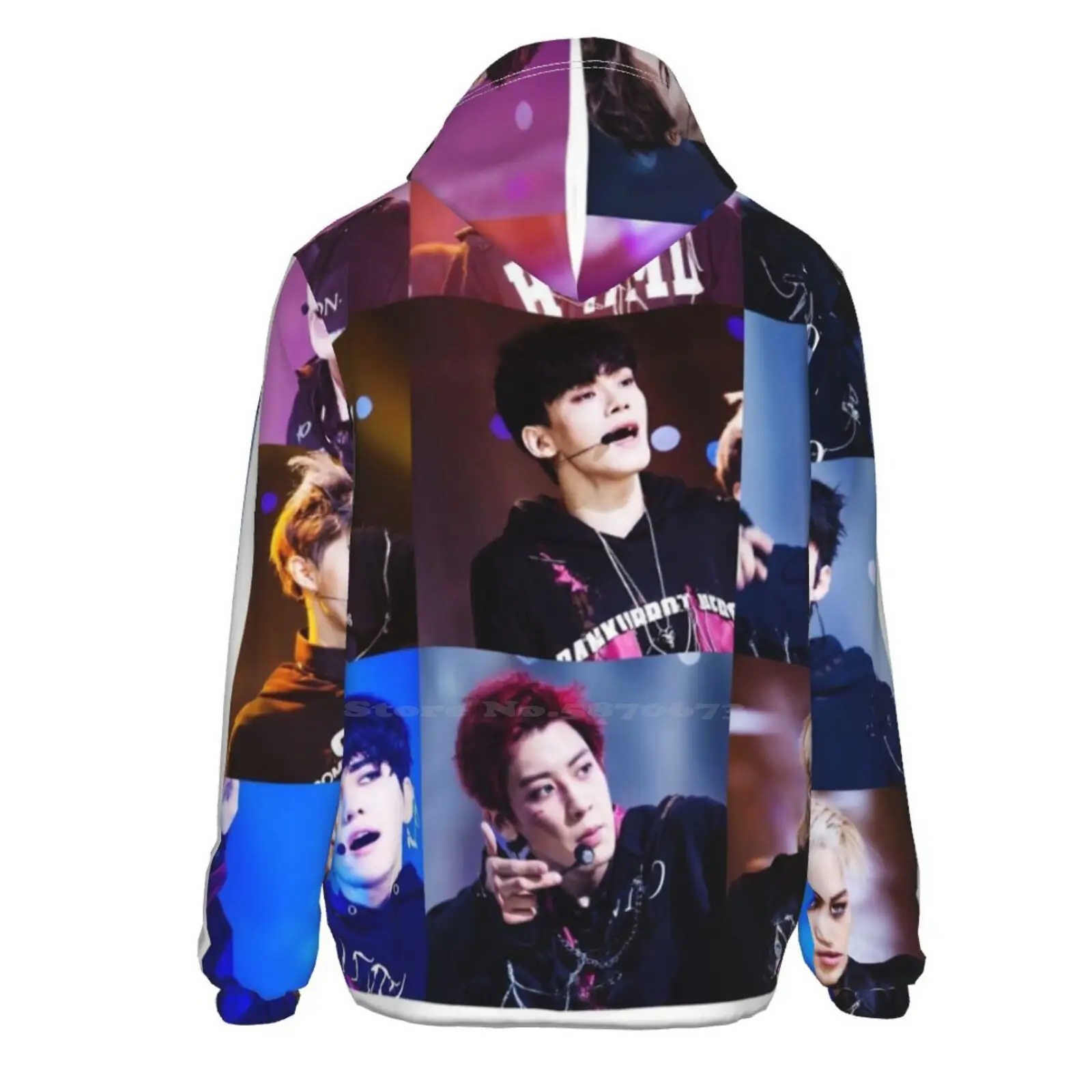 Exo Monster 3D Sweatshirt Men/Women Hoodie Autumn Winter Coat Exol Xiumin Suho Lay Baekhyun Chen Chanyeol Do Kai | Мужская одежда