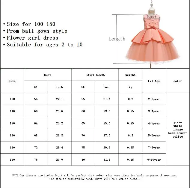 Детское платье с пушистыми цветами для девочек, костюмы пианино, платье для девочек, платье принцессы, детские платья на день рождения для д... от AliExpress WW