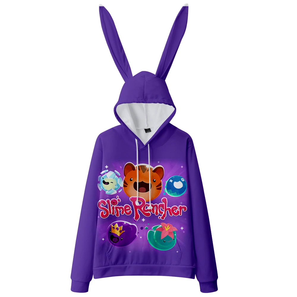 Детские толстовки с капюшоном и кроличьими ушками для мальчиков девочек |