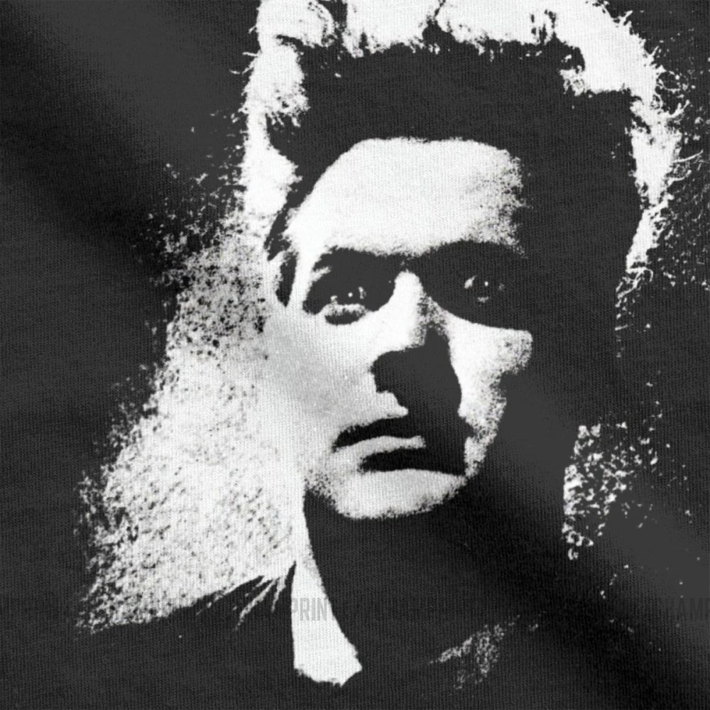 Футболки Eraserhead для мужчин футболка из 100% хлопка с круглым воротником и короткими
