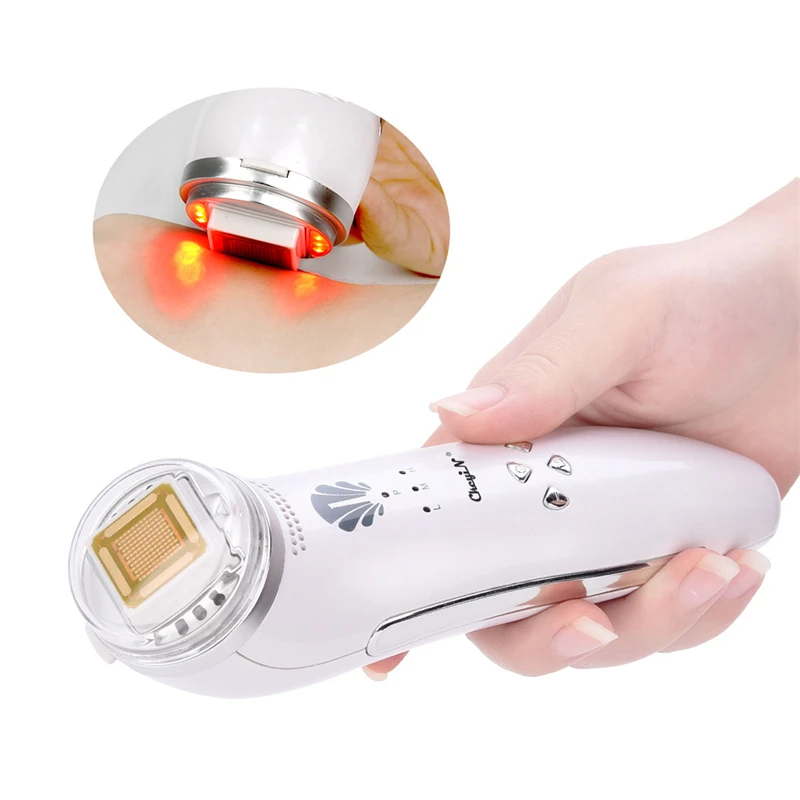 

LED Photon RF Radio Frequency Light Heating Therapy Wrinkle Removal Skin Rejuvenation Firming Lifting Anti-aging Whitening Tool