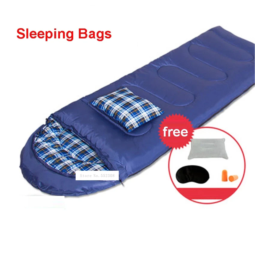 

TXZ-SD202 Adults' 4 Season Hollow Cotton Splicing Sleeping Bags Outdoor Sports Thick Hiking Camping Climbing Warm Sleeping Bag