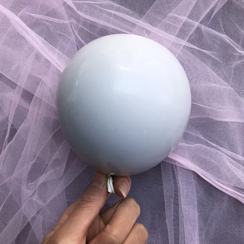 119 шт. DIY воздушный шар комплект гирлянды Макарон синий персиковый пастельный