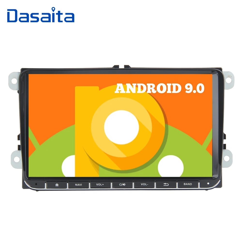 Автомагнитола Dasaita 1 Din 9 &quotдисплей Android 0 GPS для Seat Leon Alhambra Altea Toledo со встроенным