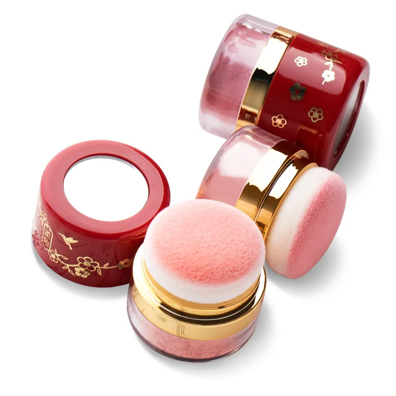

Blusher Powder Natural Cheek Rouge Face Powder Nude Makeup Brightening Complexion Repair Moisturizing Nourishing