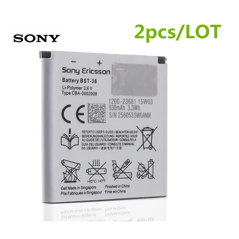 Оригинальный аккумулятор Sony BST 41 для телефона Ericsson Xperia PLAY R800 R800i Play Z1i A8i M1i X1 X2 X2i X10