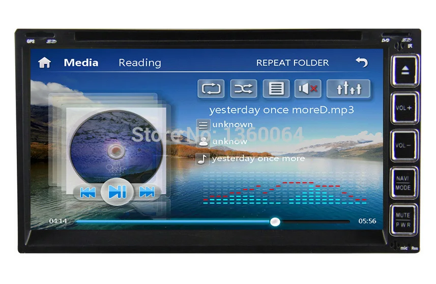 Универсальный автомобильный DVD-плеер 2 Din 6 95 дюйма gps автомобильное радио
