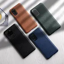 Genuine Leather Case For Samsung Galaxy S20 Plus ultrathin Cases For S20 Ultra Back Cover protective bag