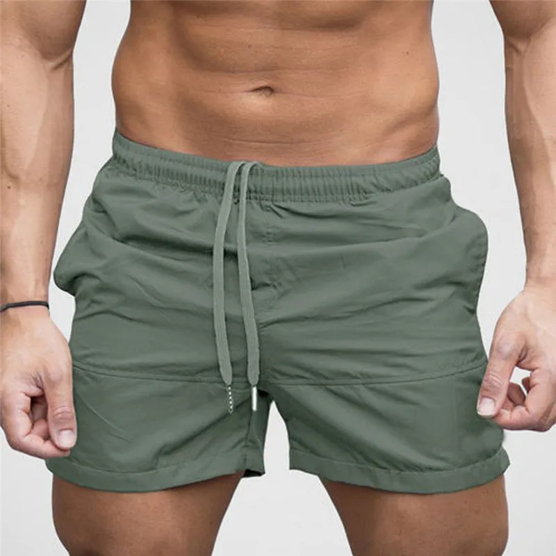 Men's Summer Sports Training Bodybuilding Shorts Workout Fitness GYM Short Pants Jogger Pant Sweatpant Trousers | Мужская одежда